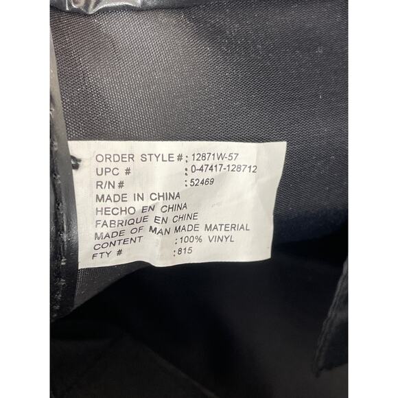 Sport Tek Nylon Crossbody Messenger Transit Bag Vintage 90's y2k, Gray Black - Picture 8 of 8